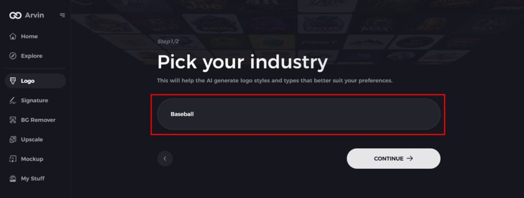 choose your industry