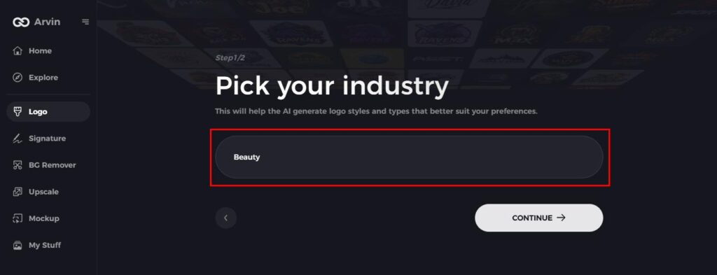 choose your industry