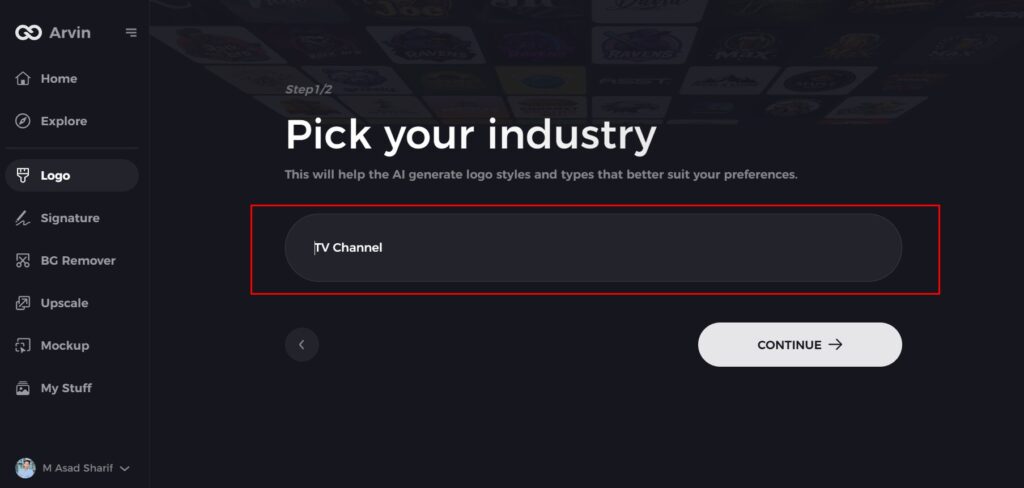 choose your industry