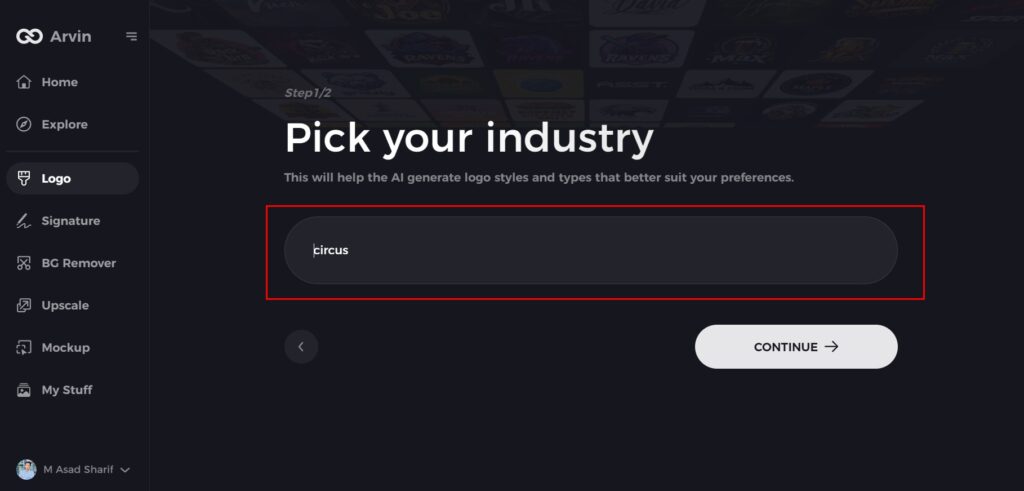 choose your industry