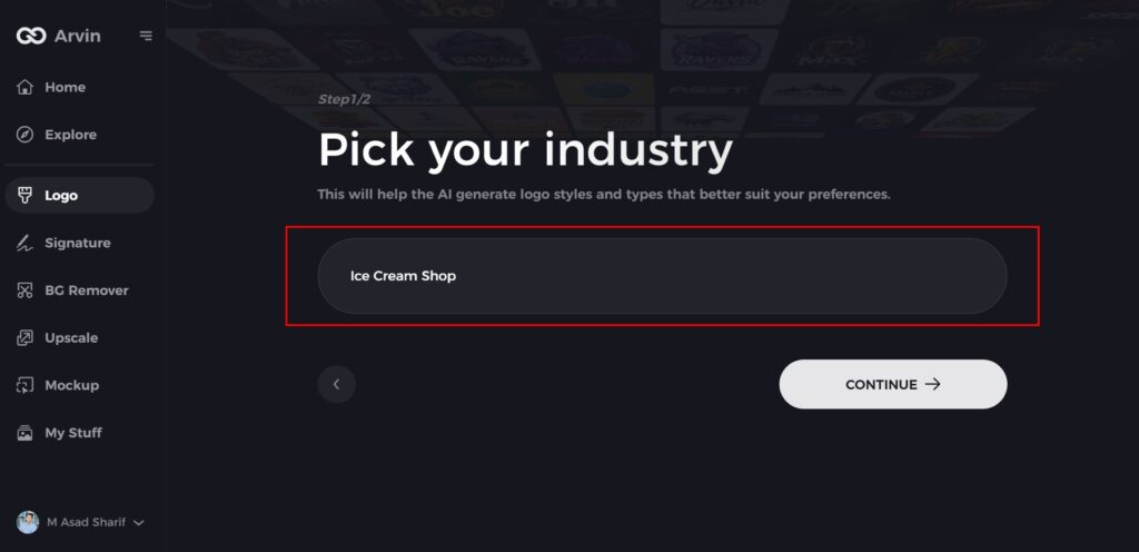 choose your industry