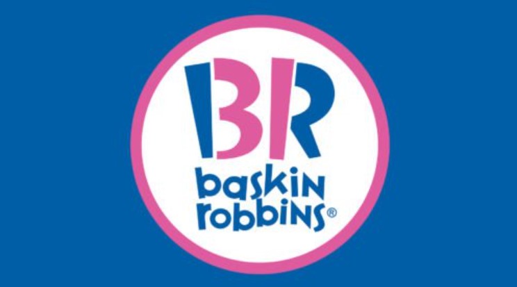 color of baskin robbins logo