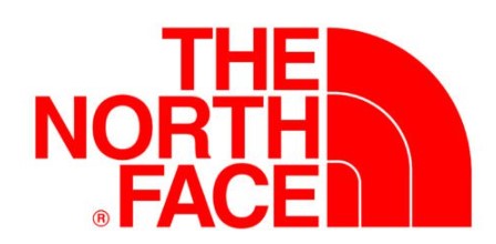 color palette of northface logo