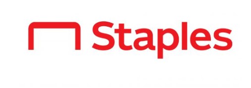 current staples logo