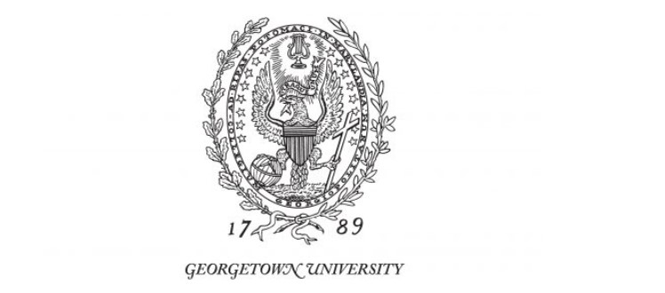 georgetown uni white logos