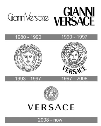 history of versace logo