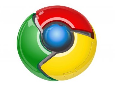 intro of google chrome logo