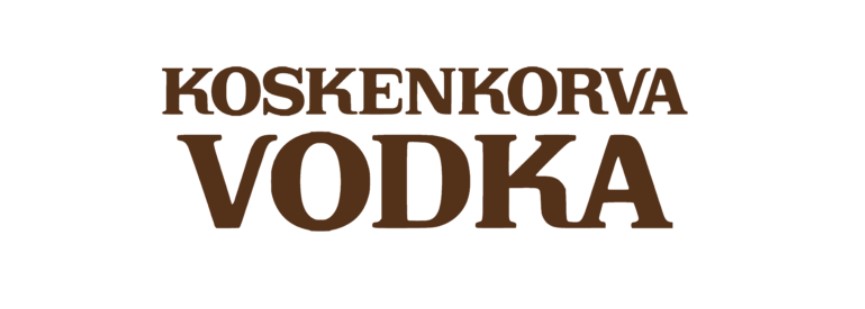 koskenkorva brown logos