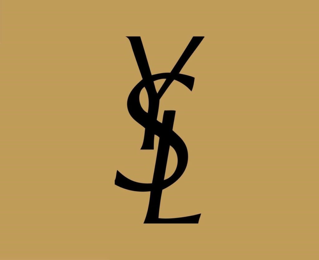 monogram of ysl logo