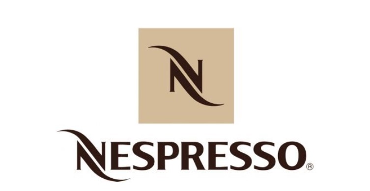 nespresso brown logos