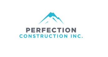 perfection construction inc construction logo