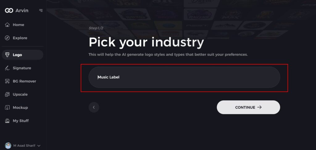 pick your industry