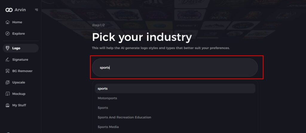 pick your industry