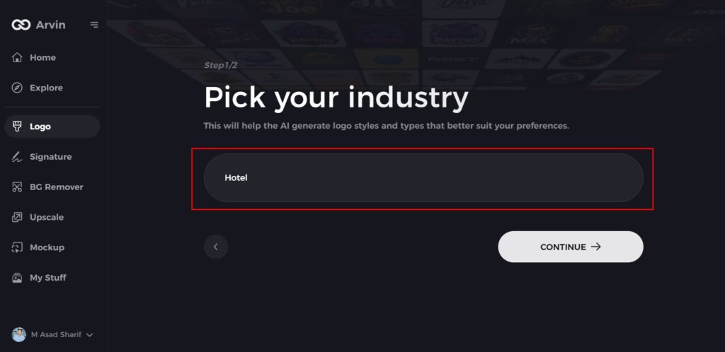 pick your industry