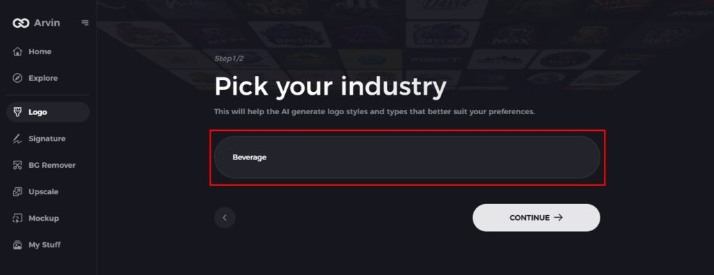 pick your industry