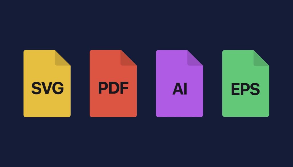 popular vector file formats