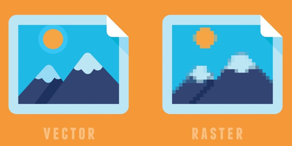 rastor vs vector file graphics