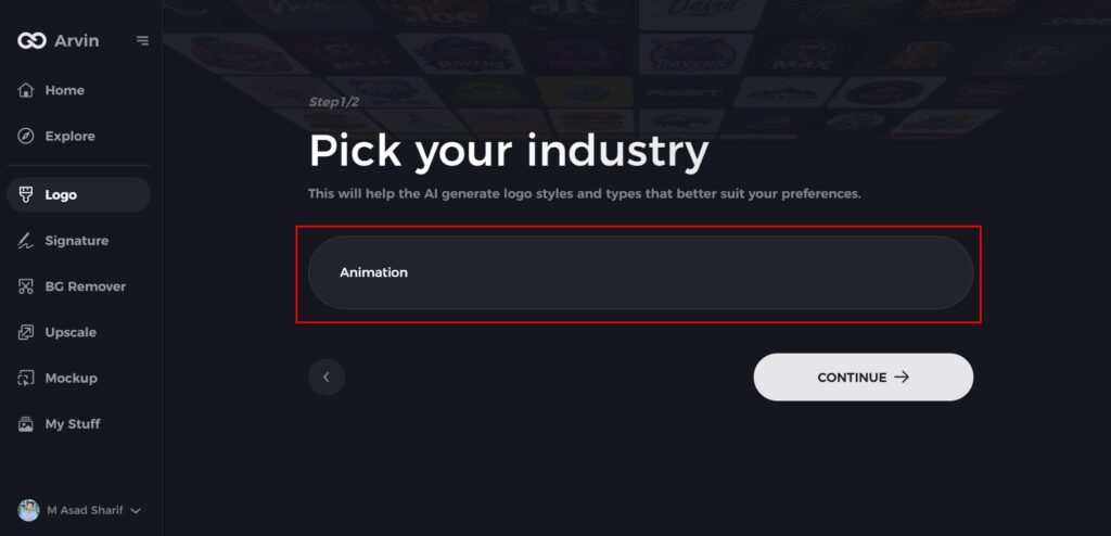 select your industry