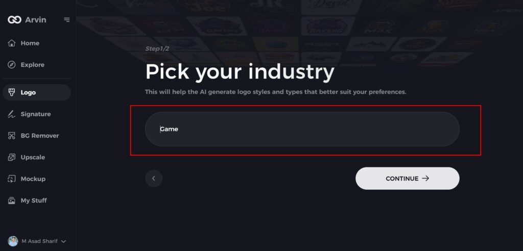 select your industry