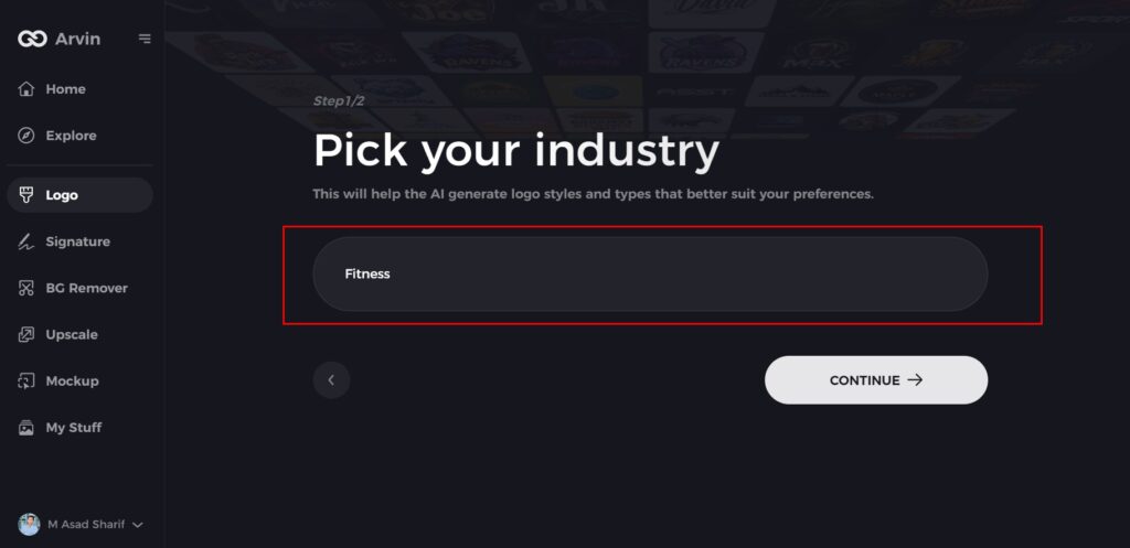 select your industry