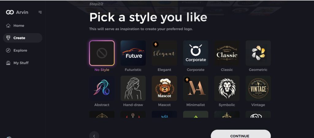 select your style