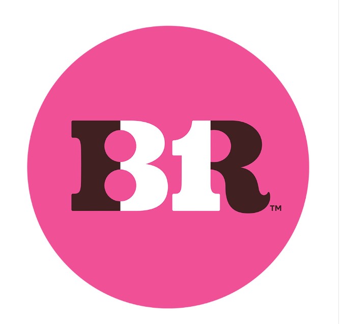 shape of baskin robbins logo