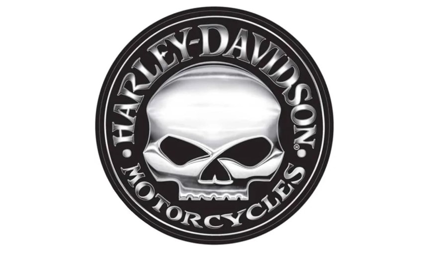 skull harley davidson logo