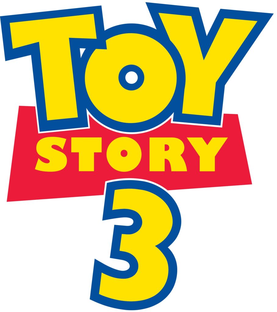 Toy Story 3 Logo - Bright, playful typography capturing the charm, nostalgia, and heartfelt storytelling of Pixar’s beloved animated series about childhood and toys.