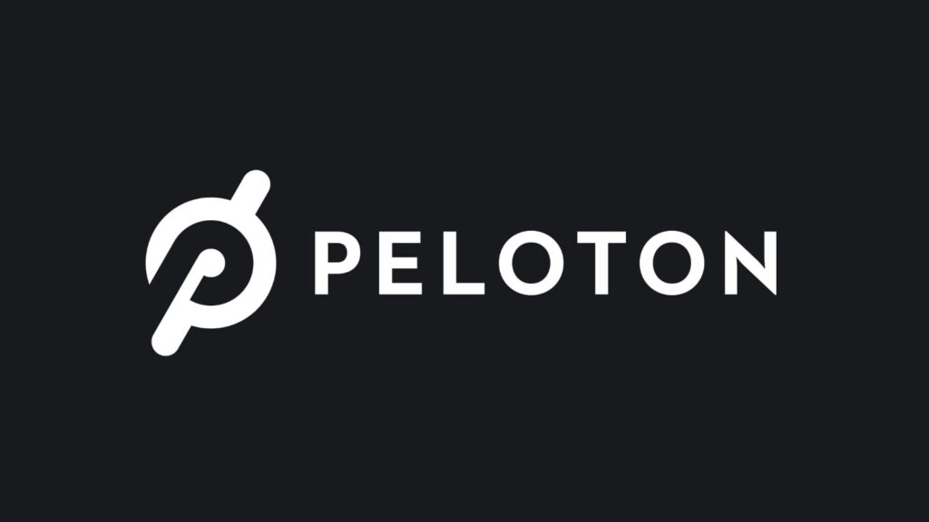 white color peloton logo