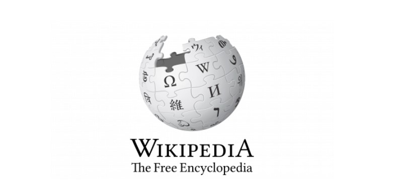 wikipedia white logos