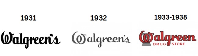 1930s walgreens logo