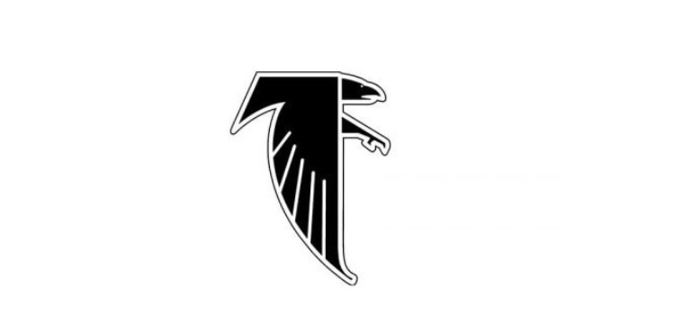 1990 atlanta falcon logo