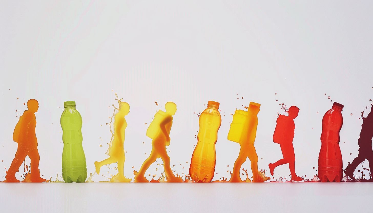 Timeline of Gatorade logo evolution showing key design changes and branding updates over the years on a white background.
