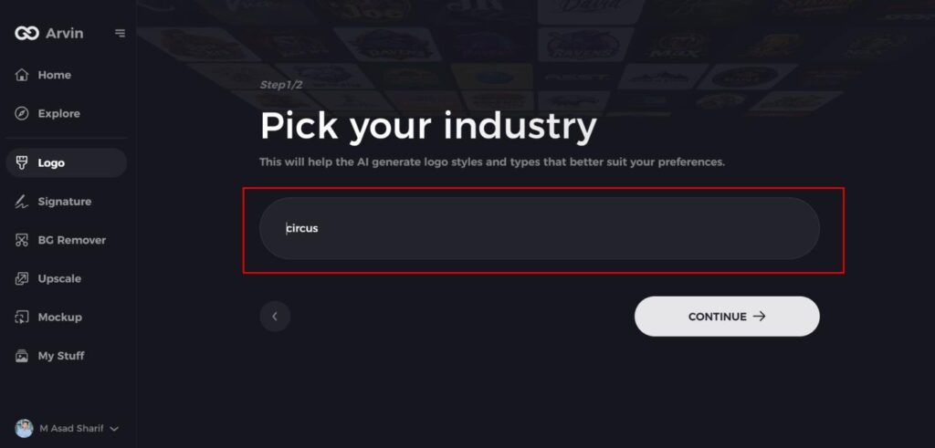 choose your industry 