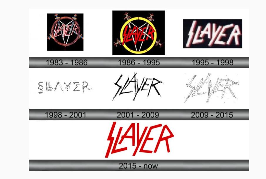 history of slayer logo