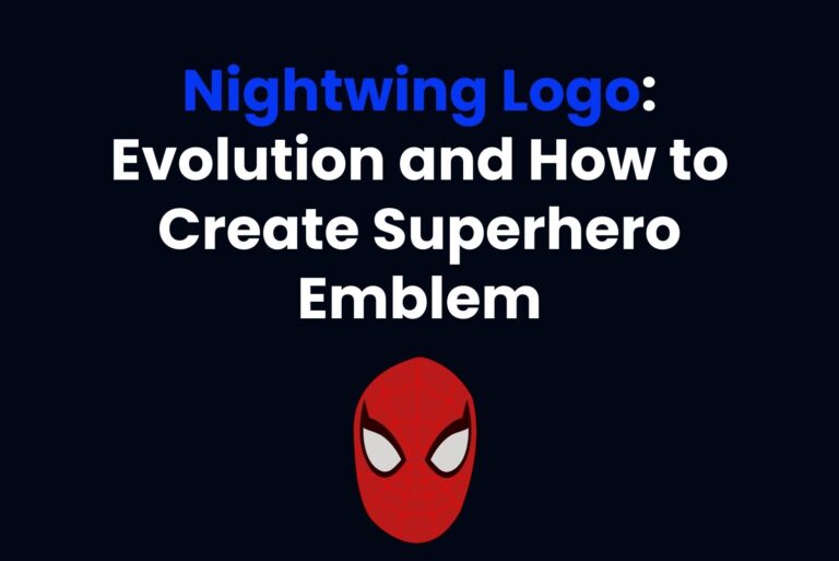 Nightwing Logo: Evolution and How to Create Superhero Emblem