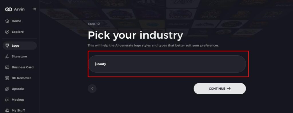 Pick your industry