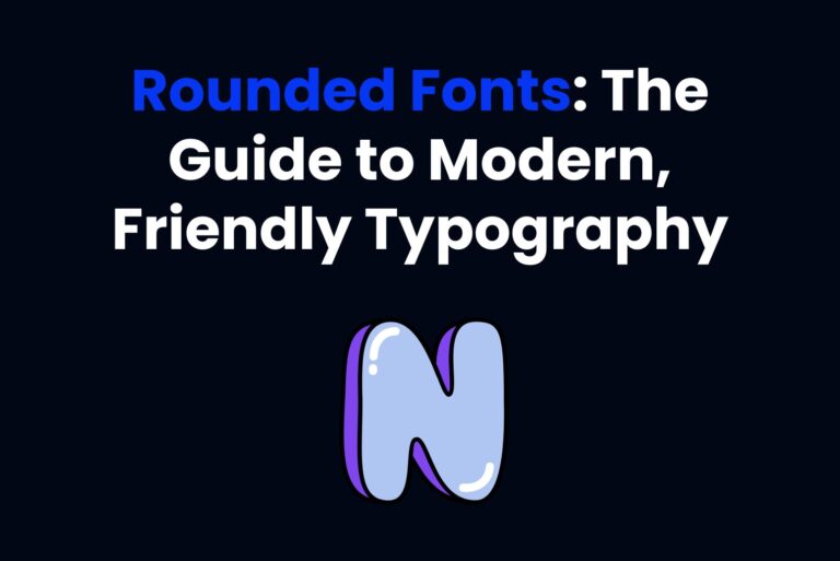 Rounded Fonts: The Guide to Modern, Friendly Typography