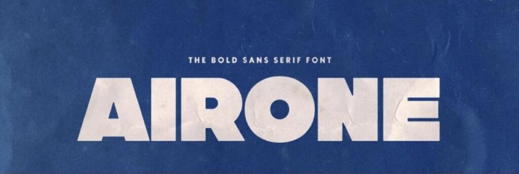 airone rounded fonts