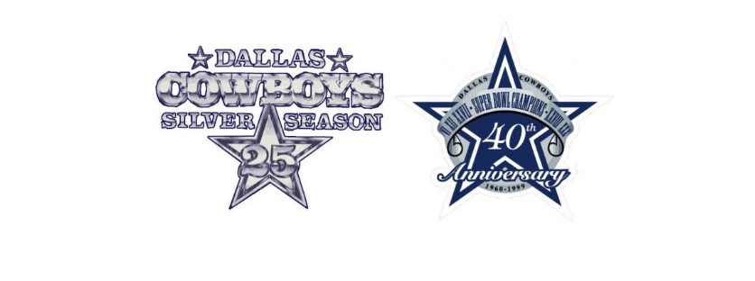 anniversary dallas cowboys logos