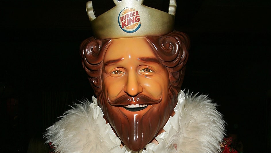 burger king brand mascots