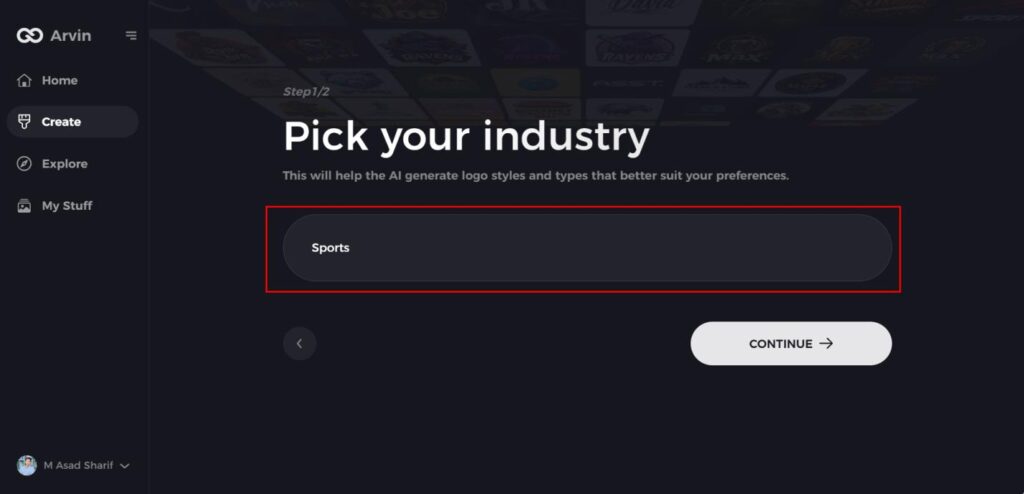 choose your industry 