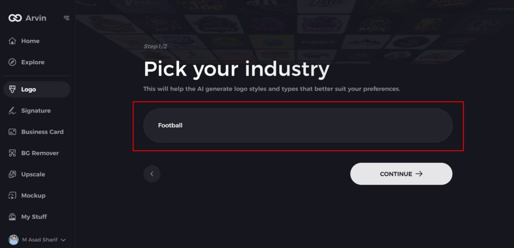 choose your industry