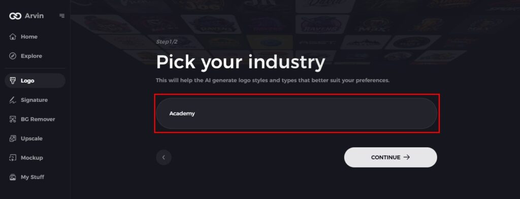 choose your industry