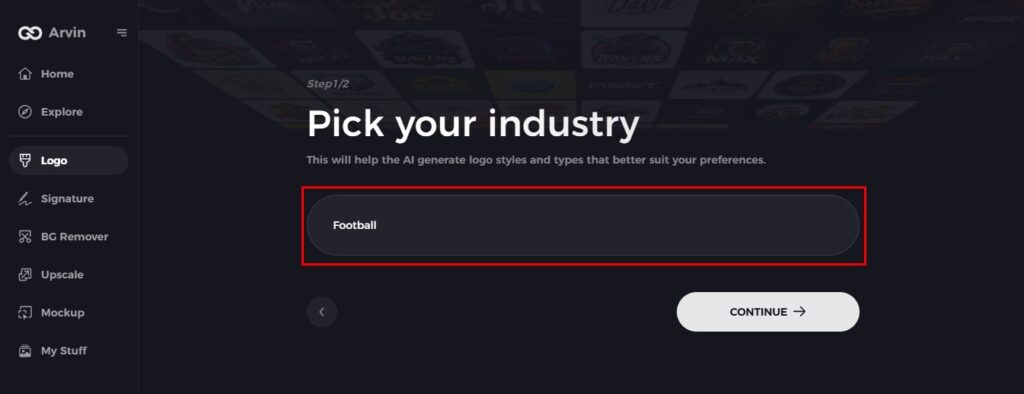 choose your industry