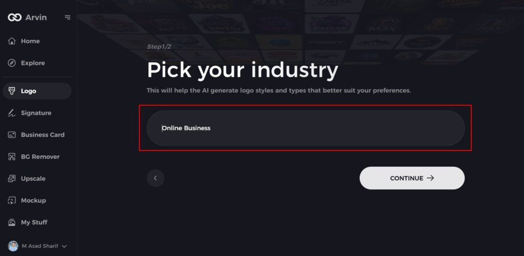 choose your industry