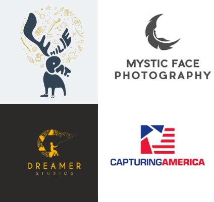 clever photography logos