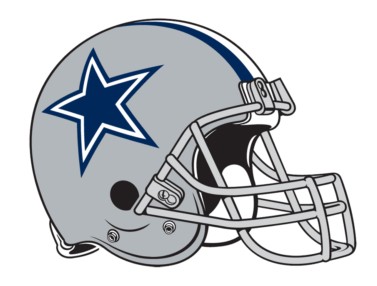 current dallas cowboys helmet