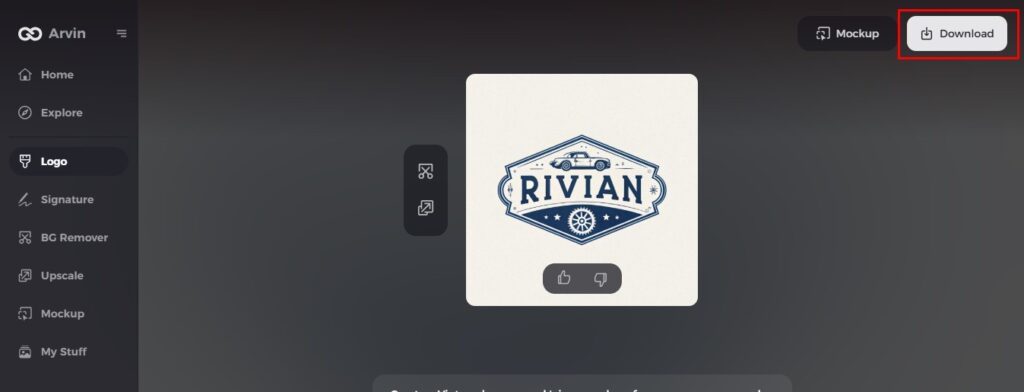 download rivian logo