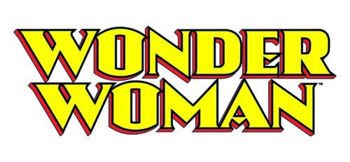 font of wonder woman logo